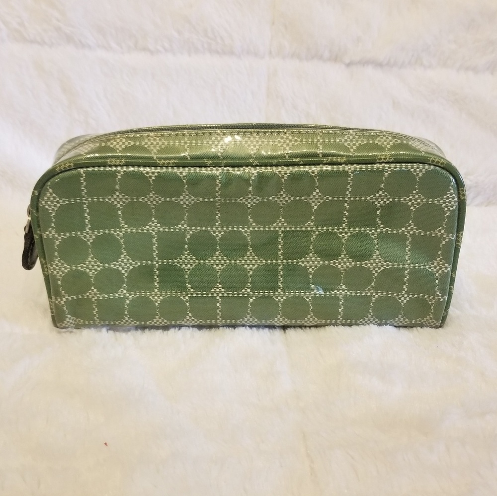 Kate Spade Logo Vinyl Cosmetic bag/Multi-U…